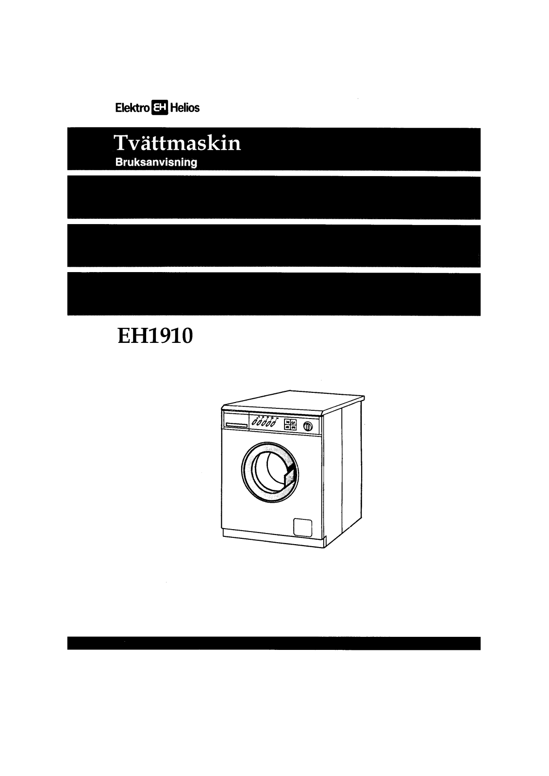 Elektro helios EH1910 User Manual