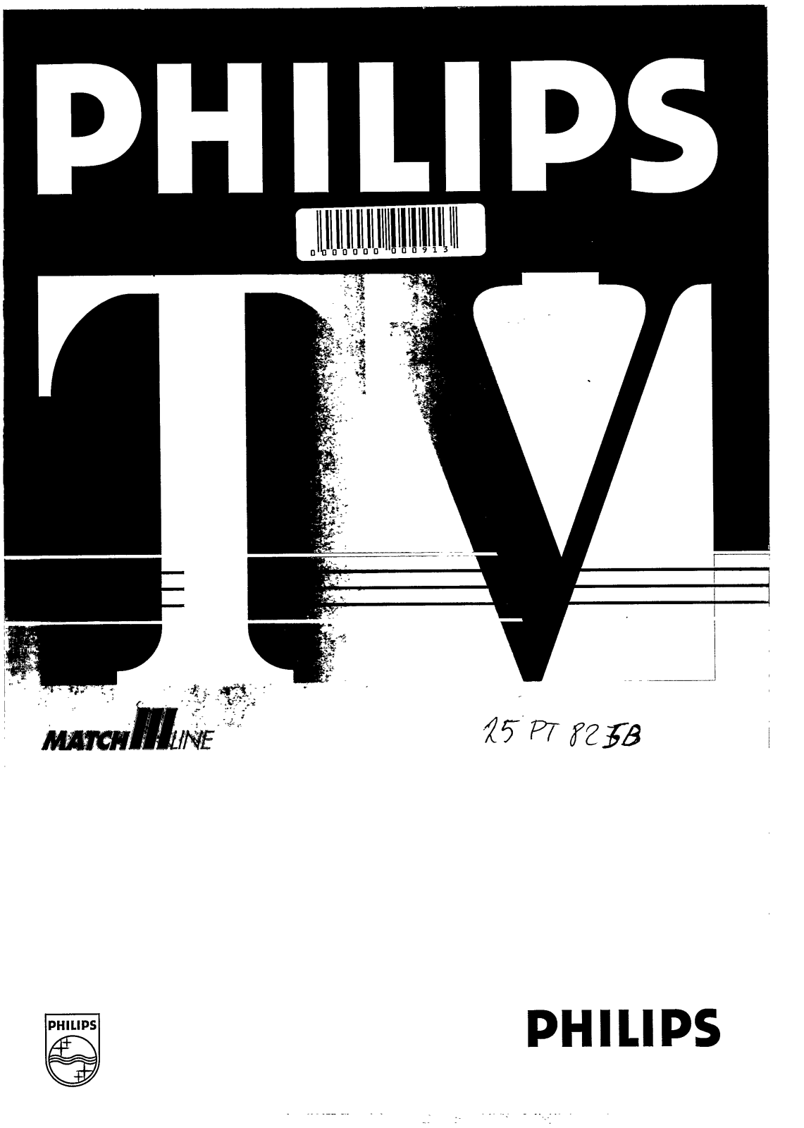 Philips 25PT825B/01, 25PT825B/00, 25PT825B User Manual