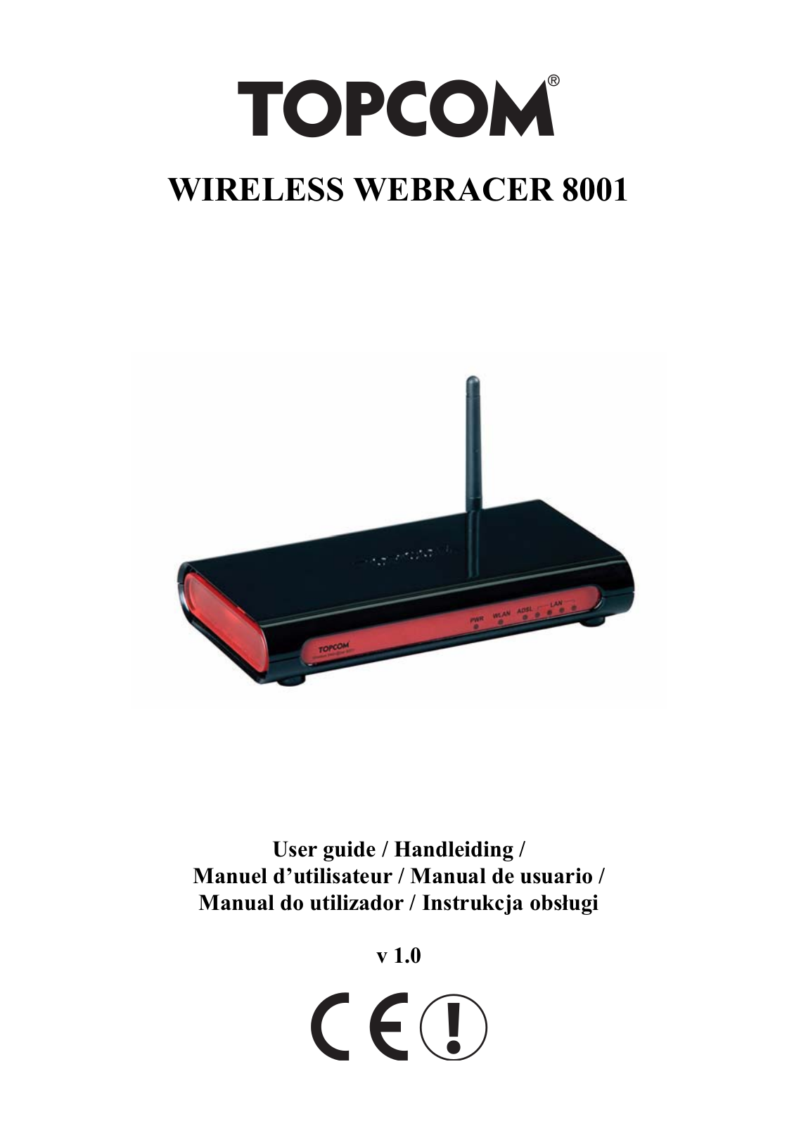 TOPCOM 8001 User Manual