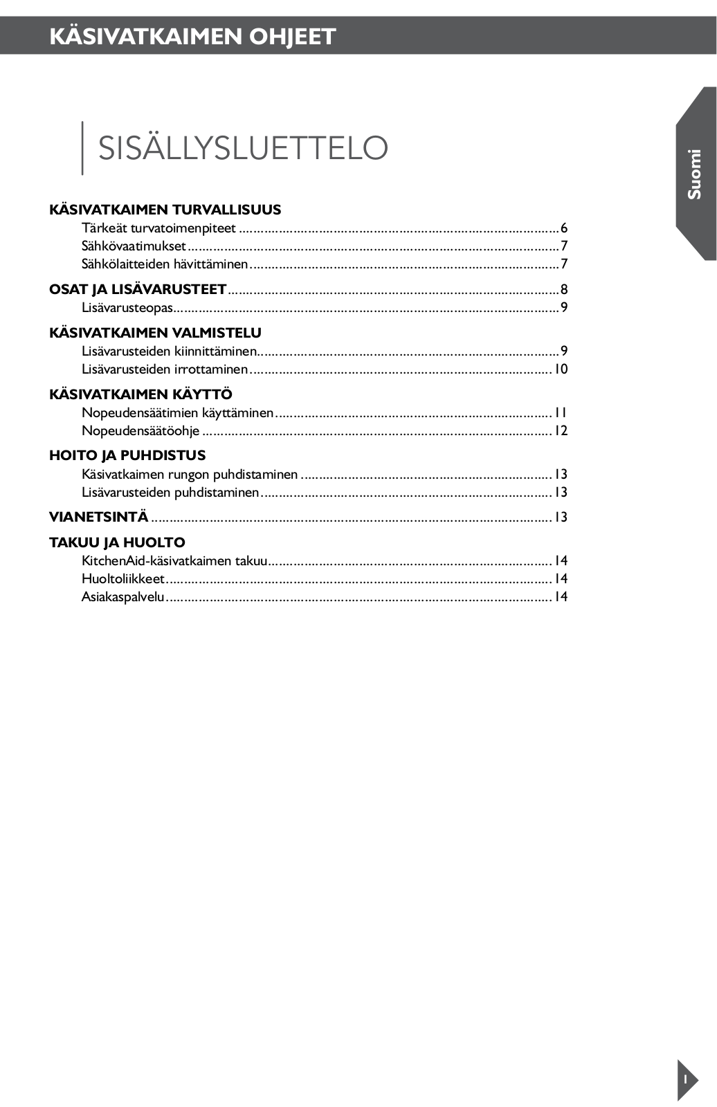 KITCHENAID 5KHM9212EER User Manual