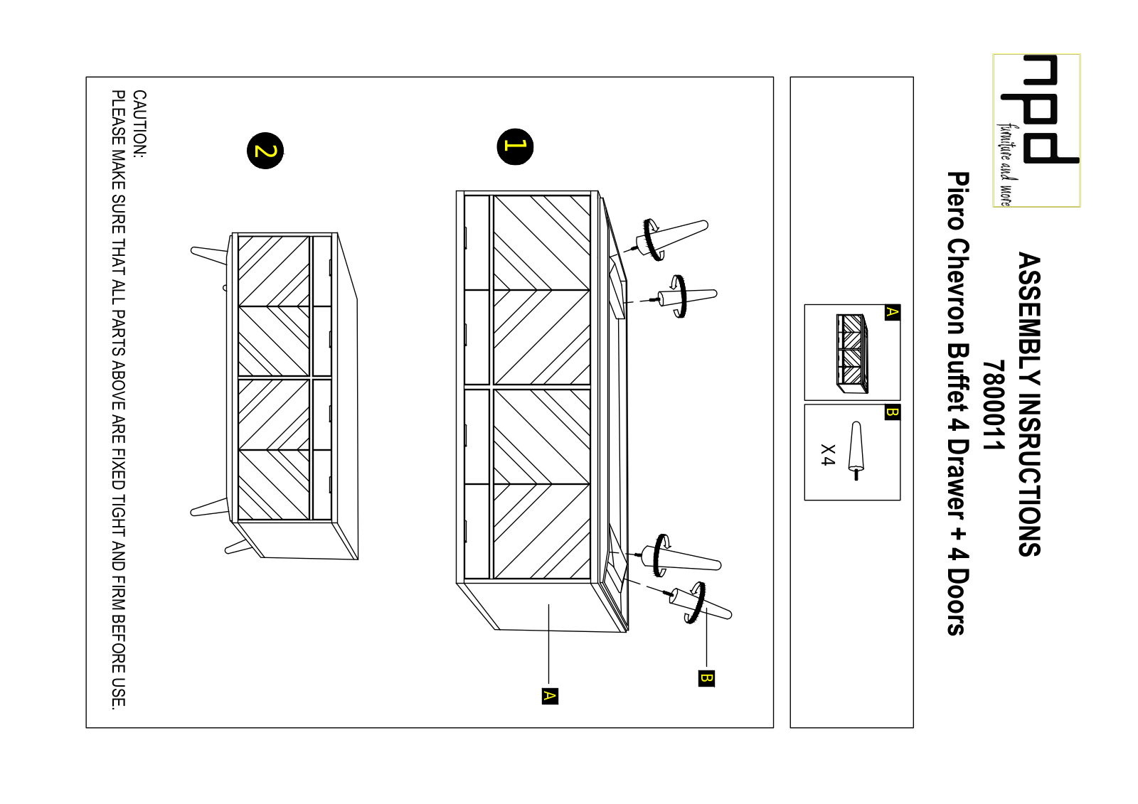 New Pacific Direct 7800011WG User Manual