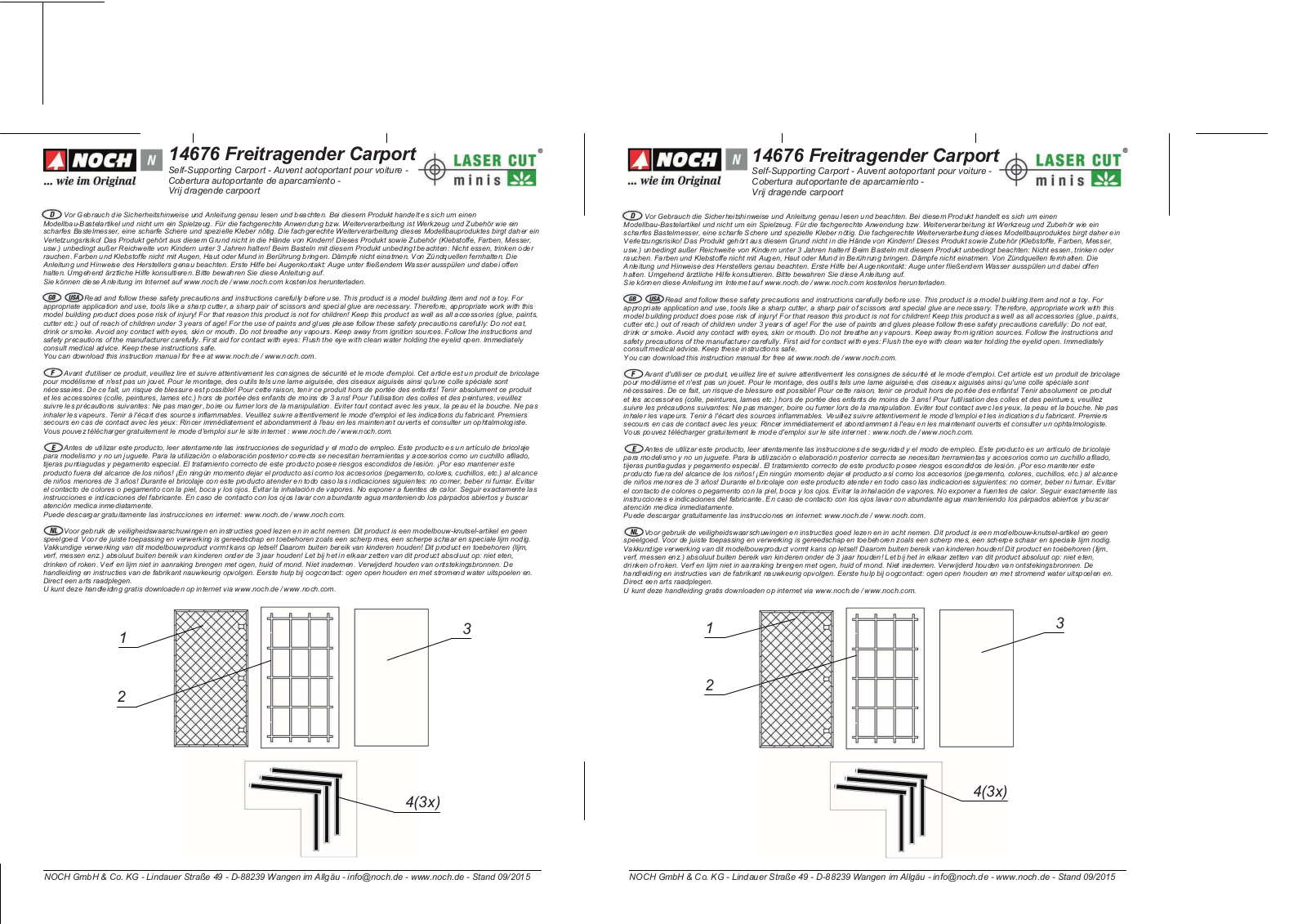 NOCH 14676 User guide