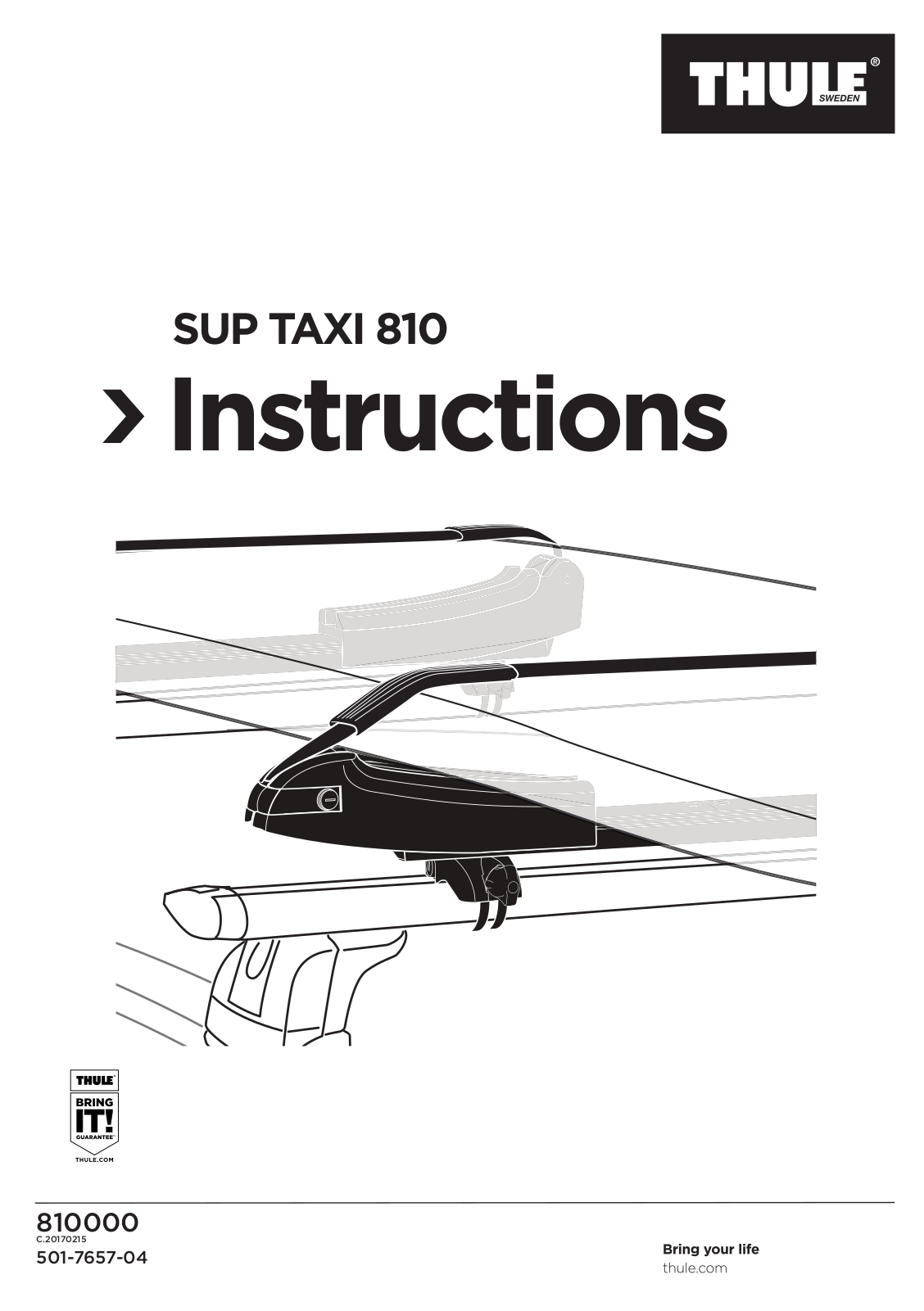 Thule SUP TAXI User Manual