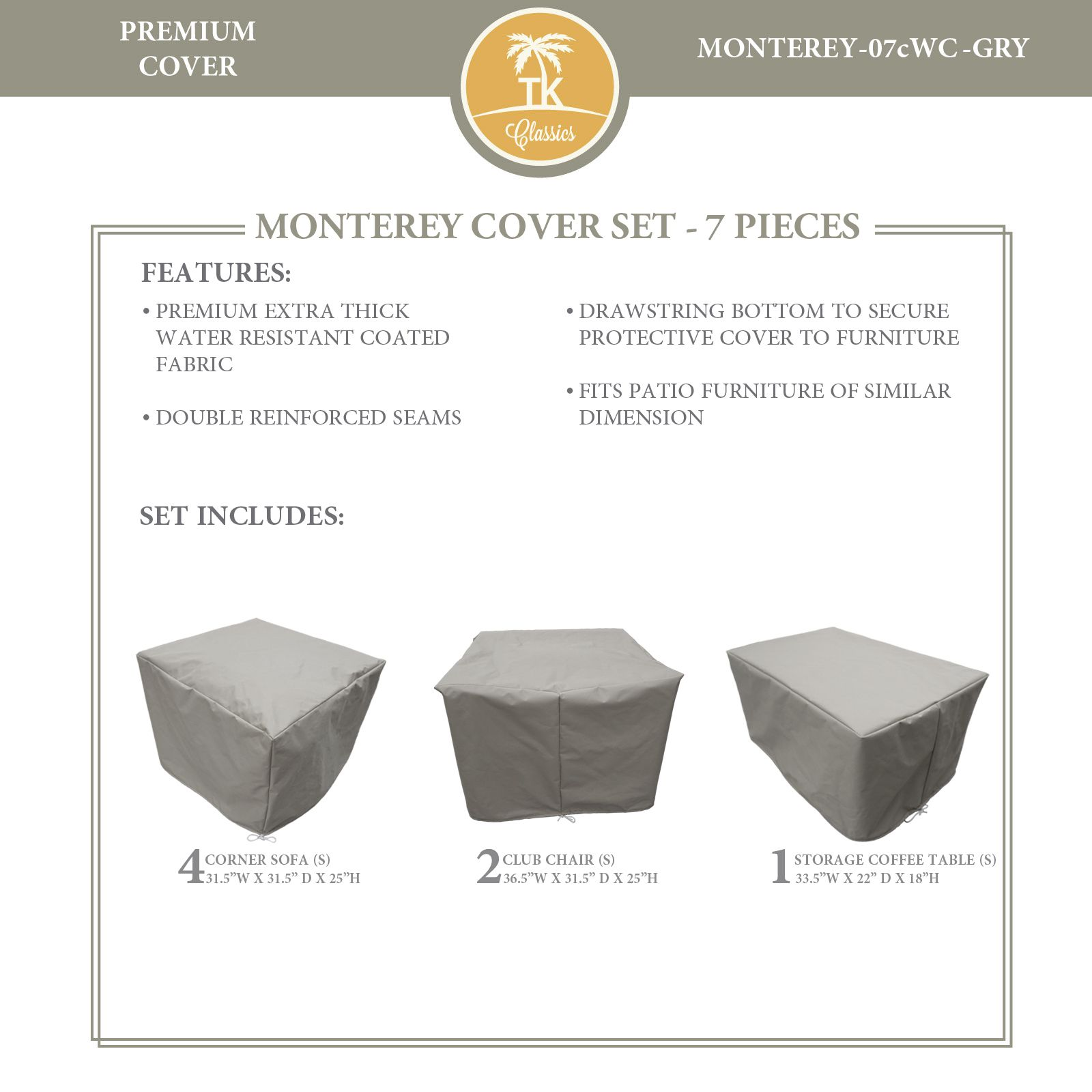 TK Classics SBQH1763 Specifications - ManualMachine.com