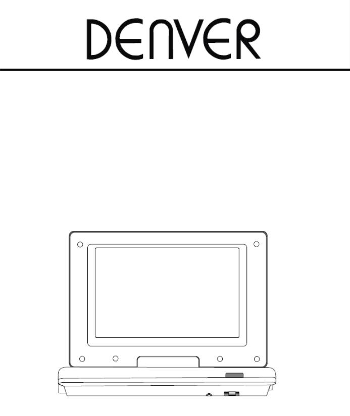 Denver MT-763DVBT User Manual