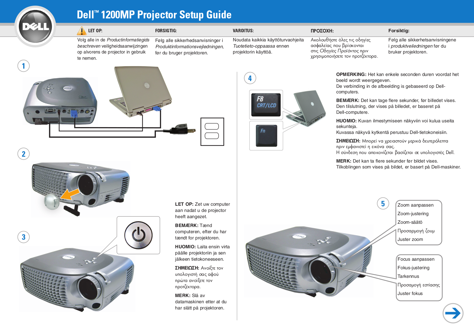 Dell 1200MP User Manual