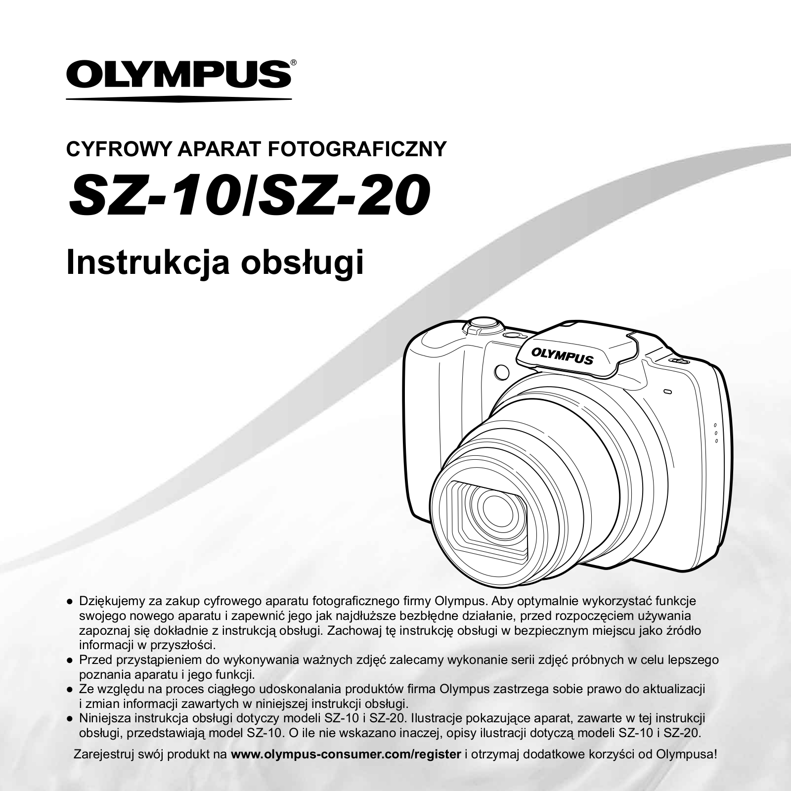 OLYMPUS SZ-10 User Manual