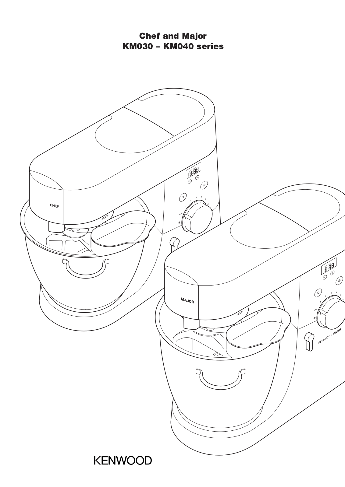 KENWOOD KM030, KM040 User Manual