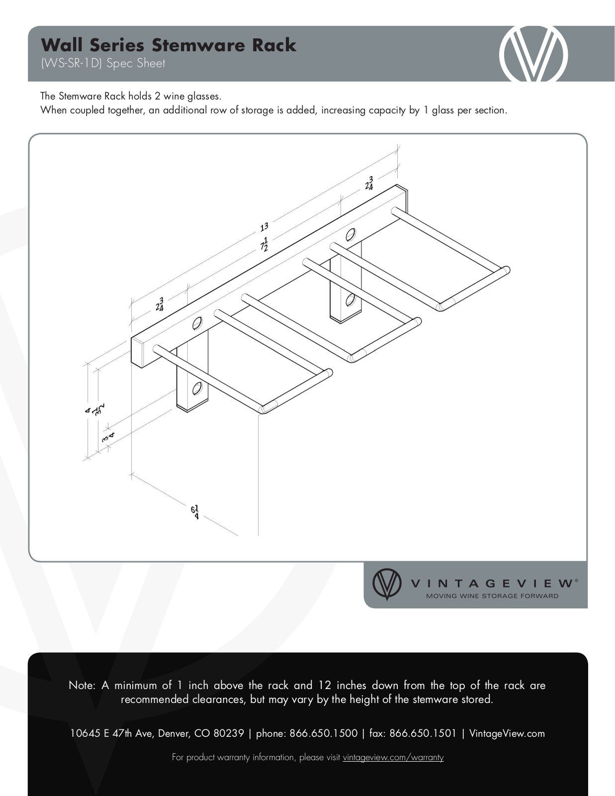 VintageView WMC1209 Specifications - ManualMachine.com
