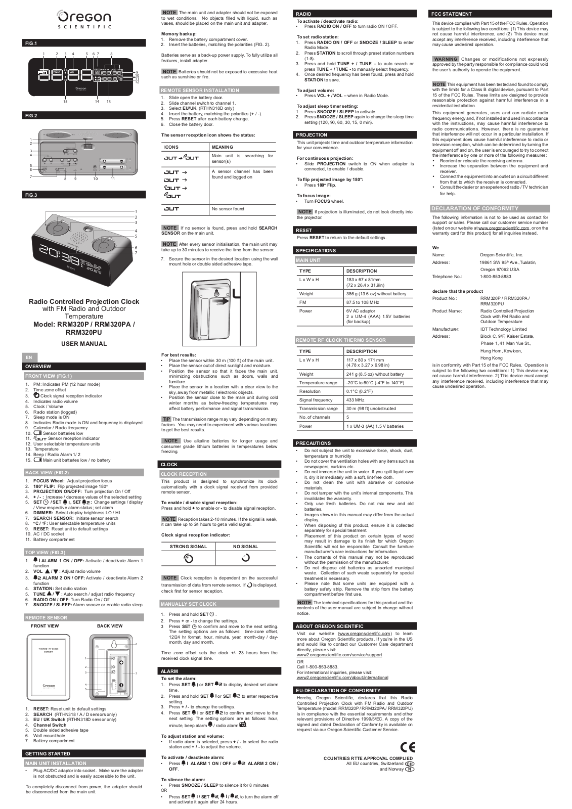 IDT Technology RTGN318A 01 User Manual