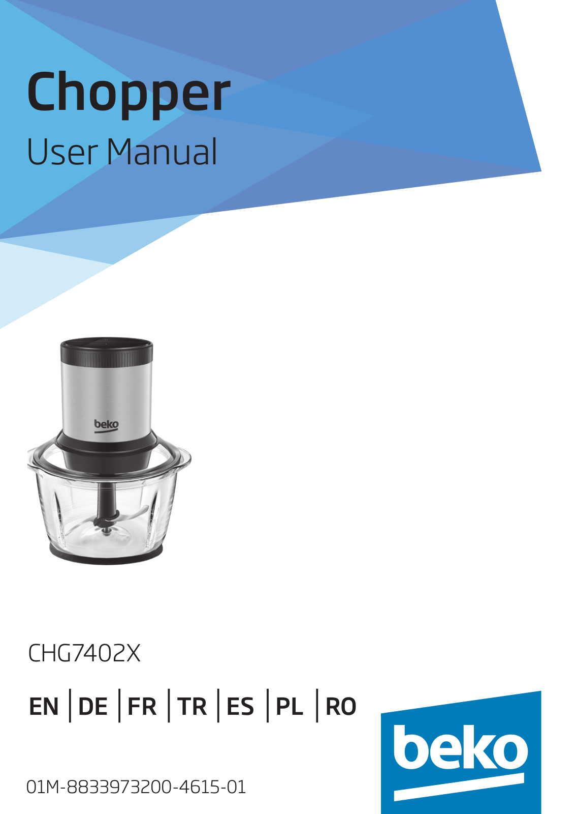 Beko CHG7402X User manual