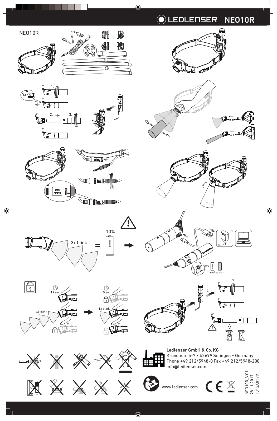 LEDLENSER NEO 10R User Manual