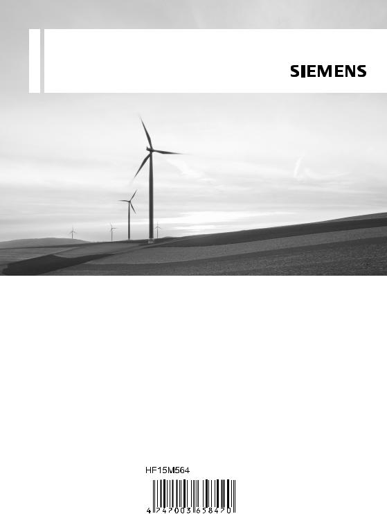 Siemens HF15M564 User Manual