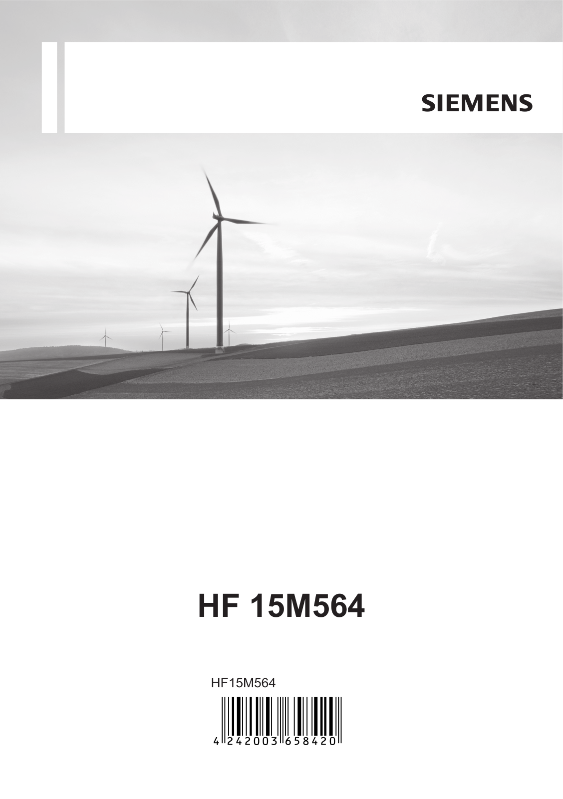 Siemens HF15M564 User Manual