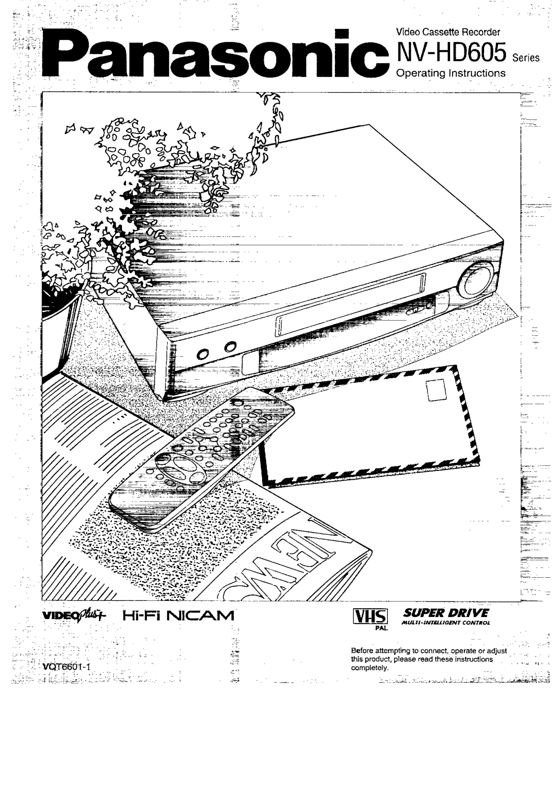 Panasonic NV-HD605 User Manual