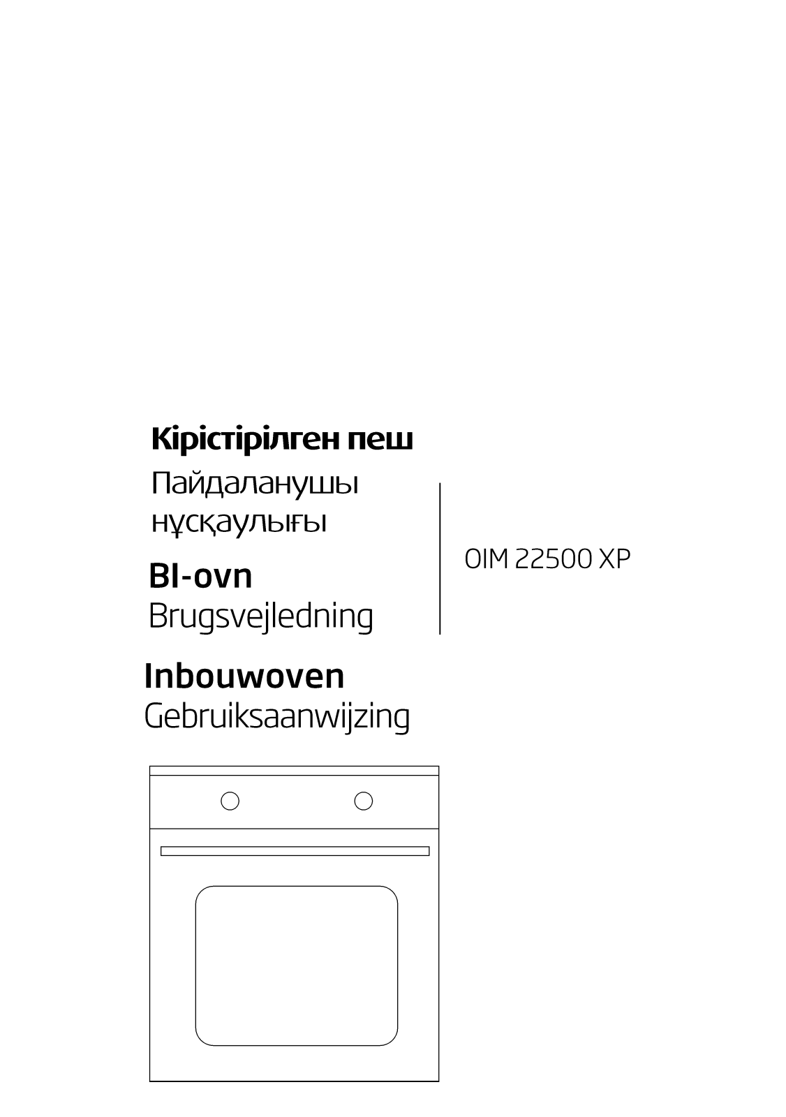 Beko OIM22500XP User manual