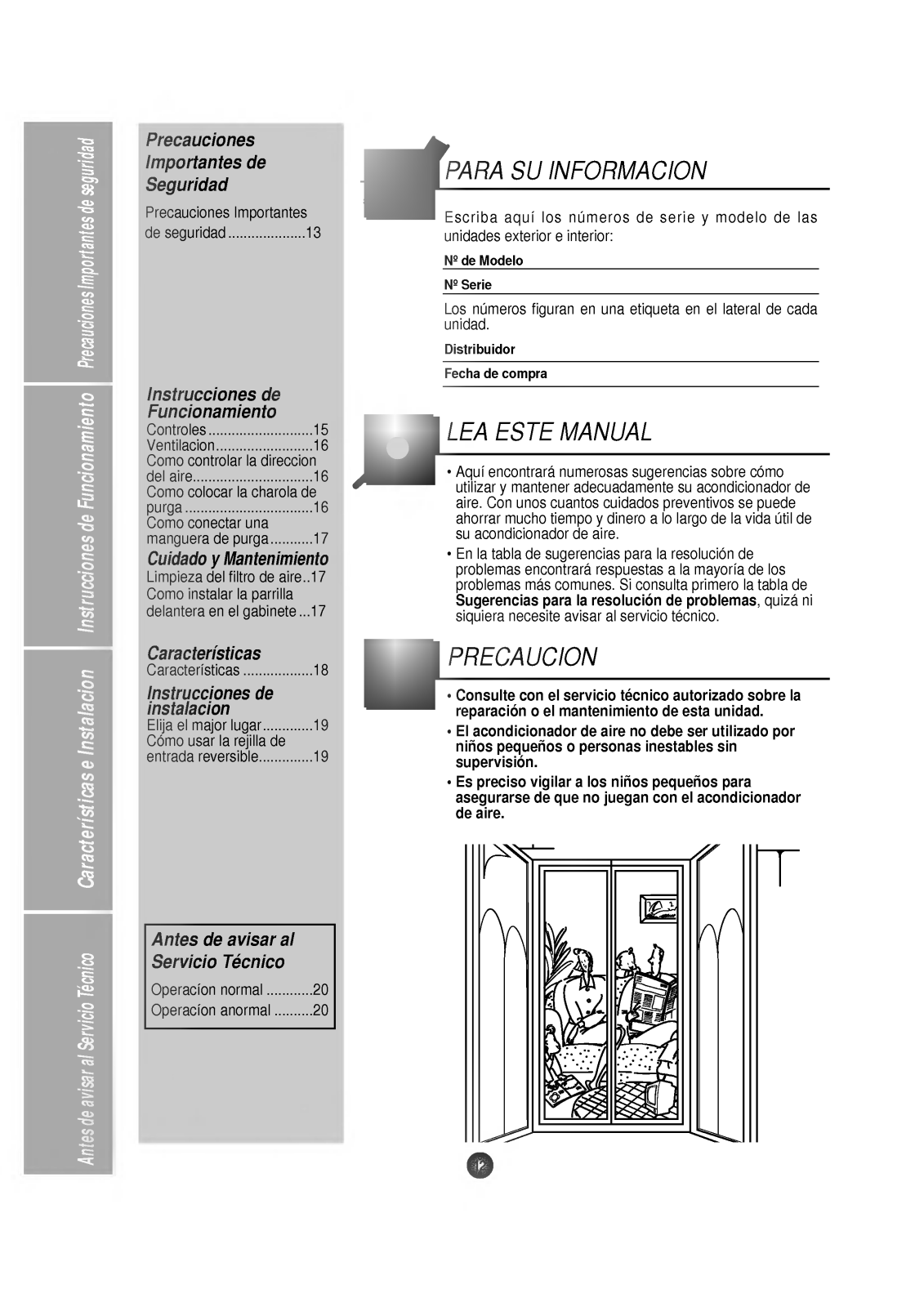 LG LWM1821QCG Owner's manual