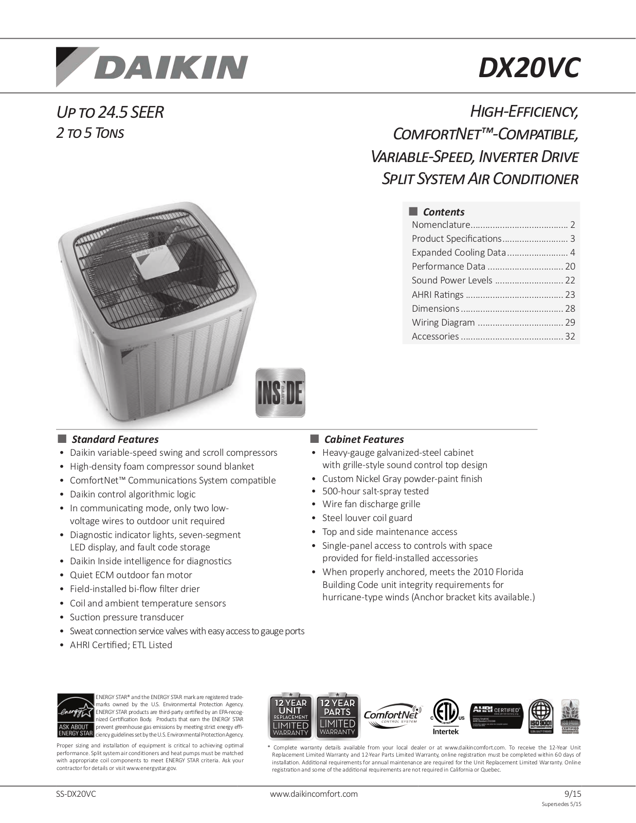 Goodman DX20VC0241A User Manual