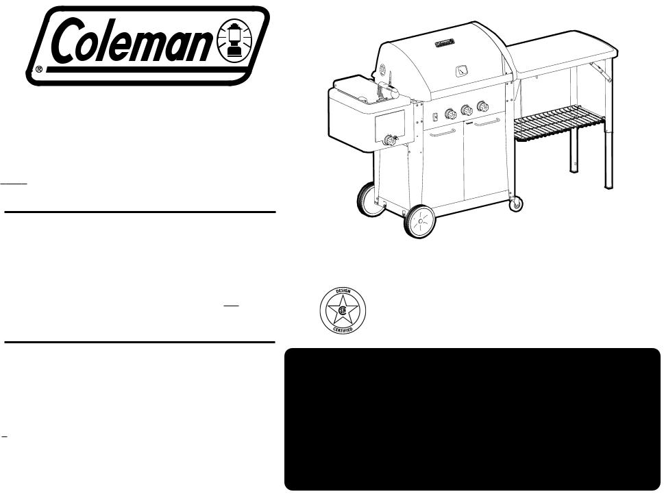 Coleman Dt331-bbf Owner's Manual