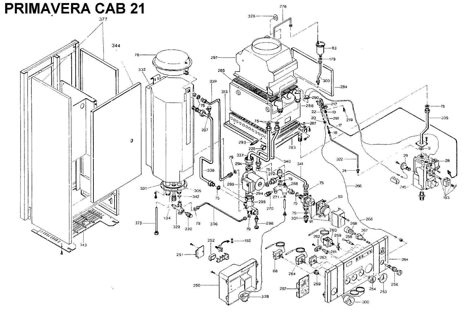 Baltur PRIMAVERA CAB 21 User Manual