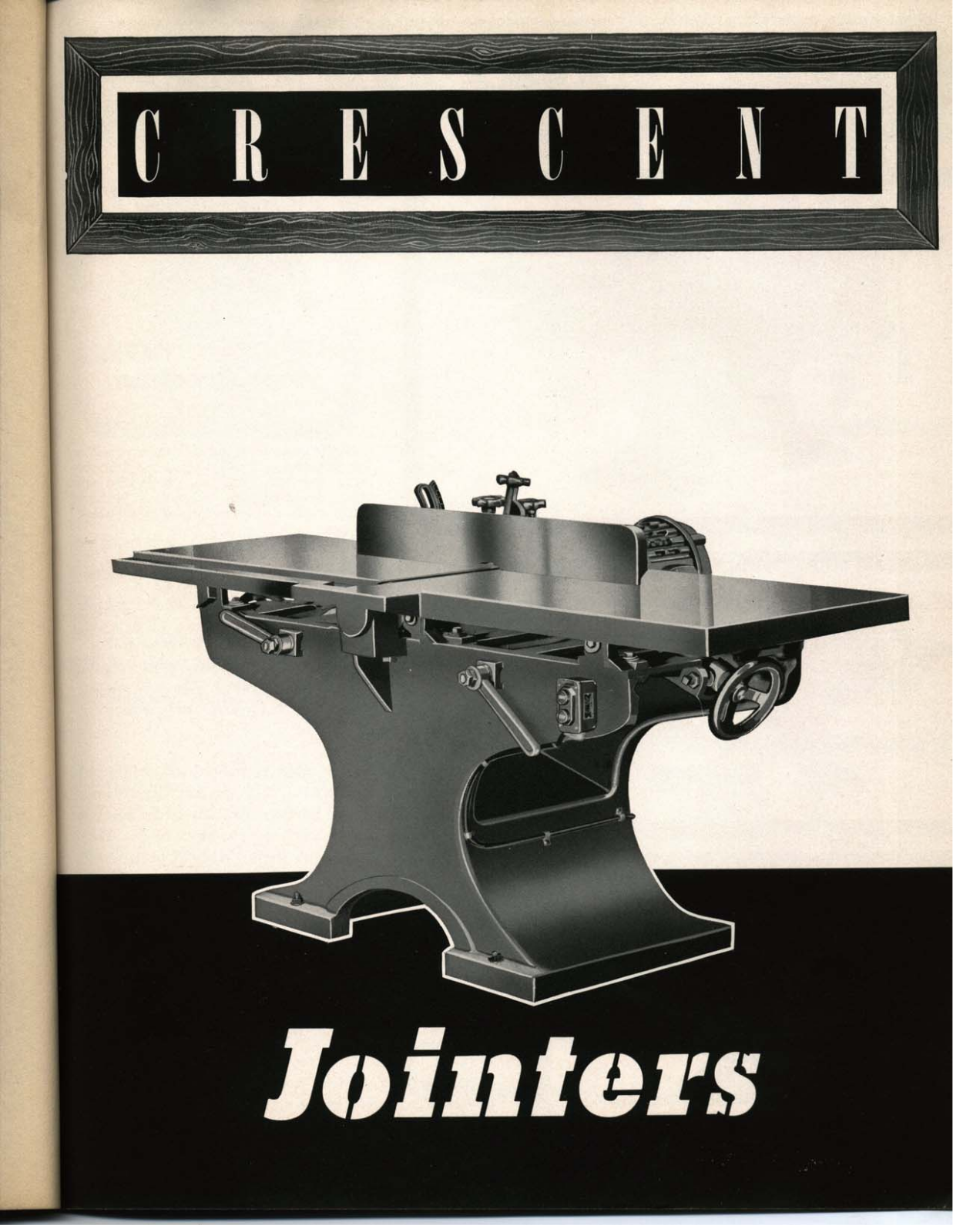 Crescent Machine 1944 - Crescent Jointers Jointers - ManualMachine.com