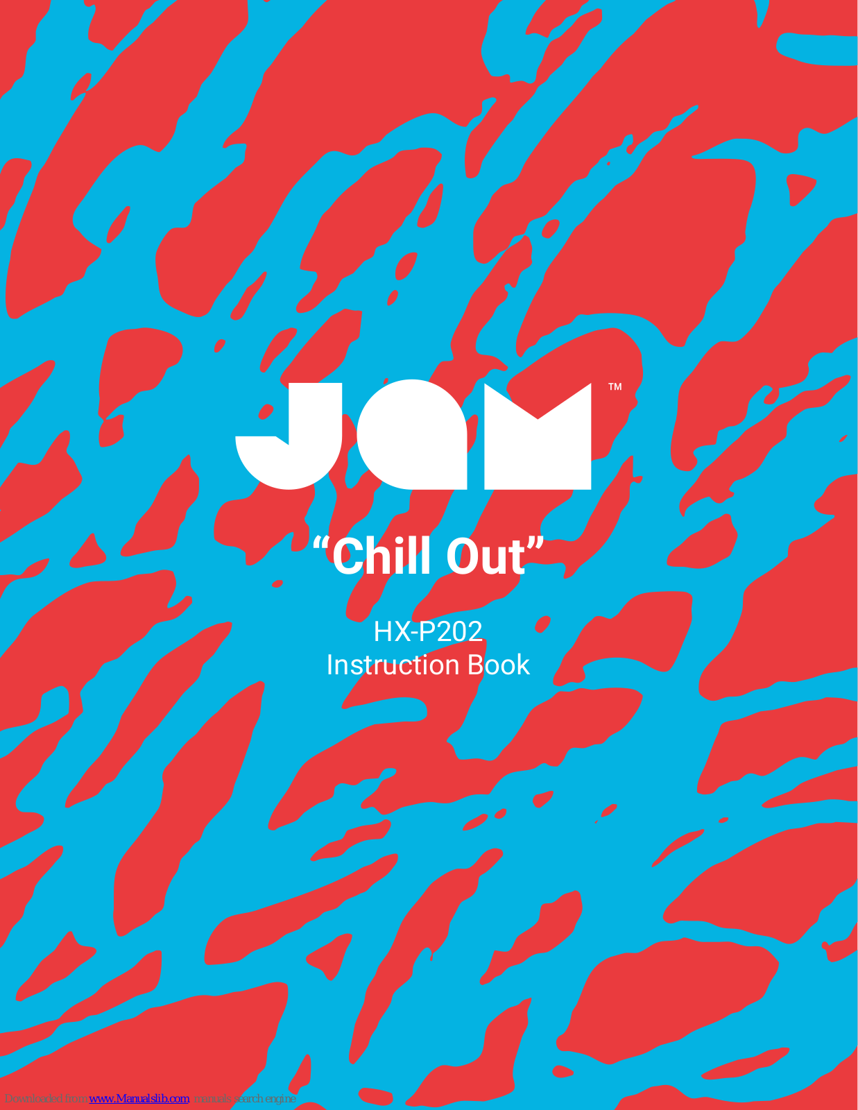 Jam Chill Out HX-P202 Instruction Book