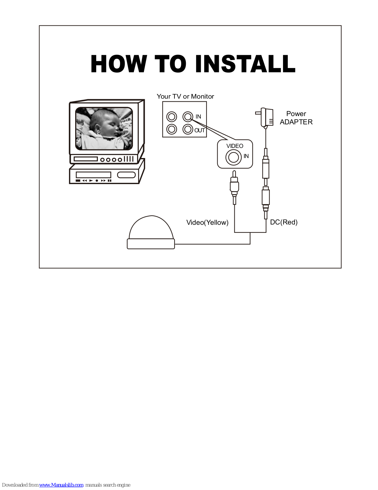 Clover DB351-CM Install Manual