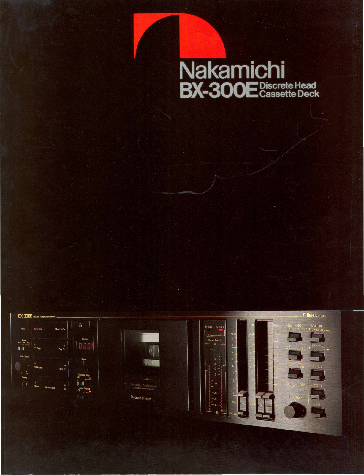 Nakamichi BX-300-E Brochure