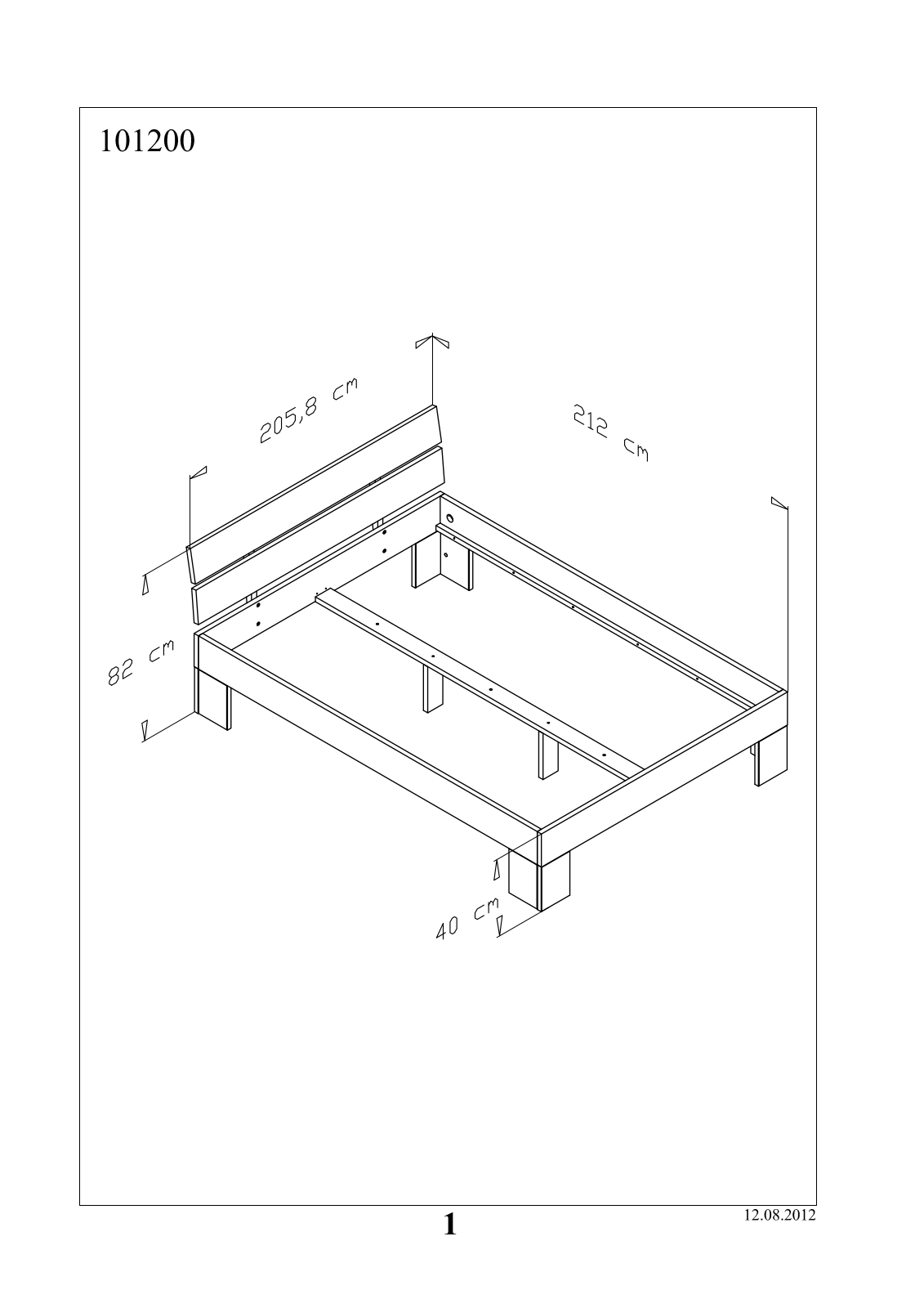 Home affaire Modesty II Assembly instructions