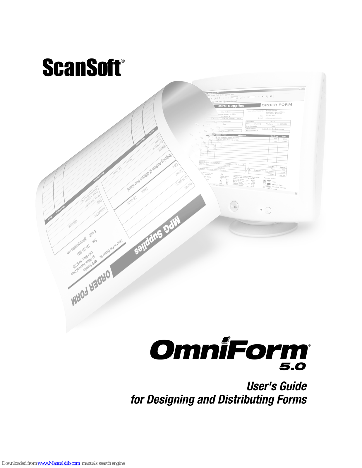 NUANCE OMNIFORM 5, OMNIFORM 5.0 User Manual