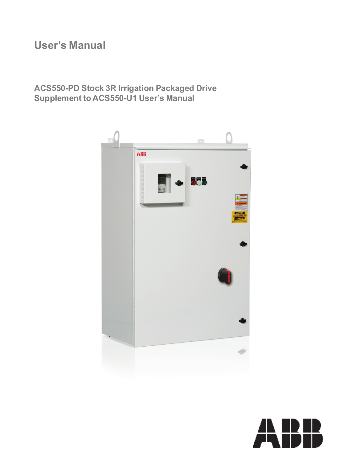 Abb ACS550-PD User Manual