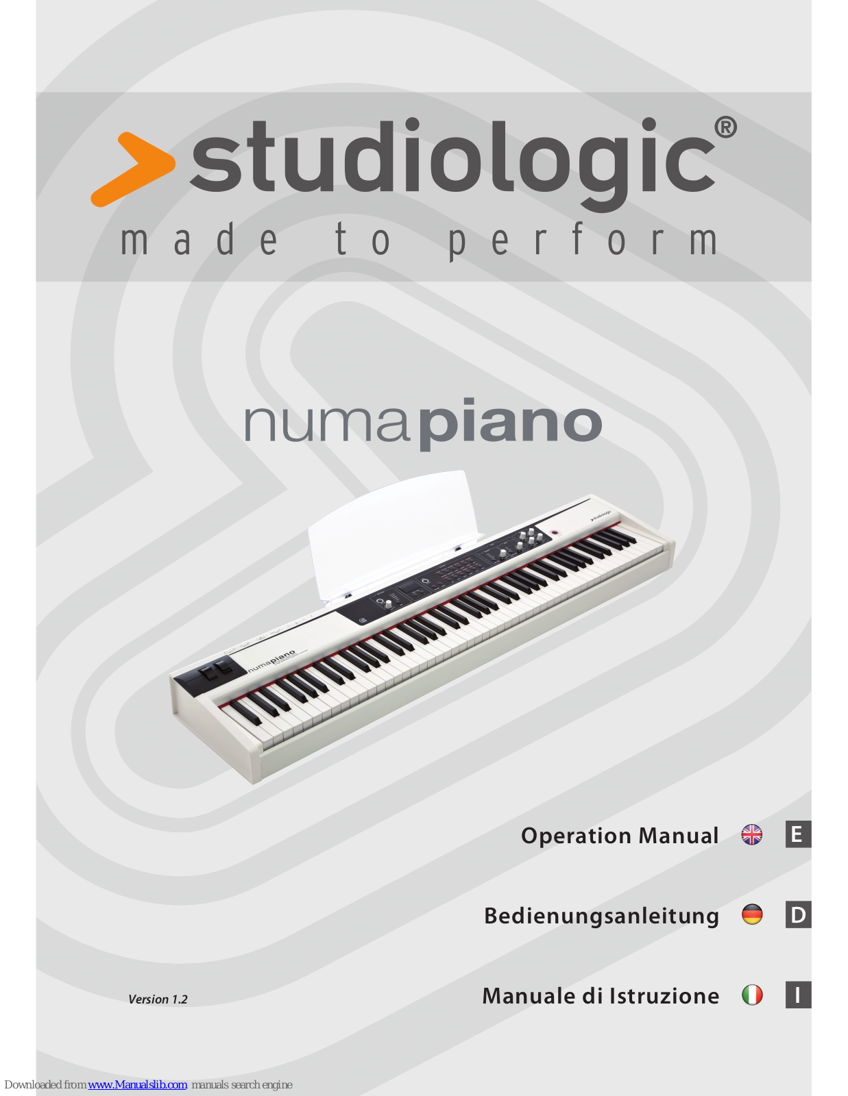 Studio Logic Numa Operation Manual