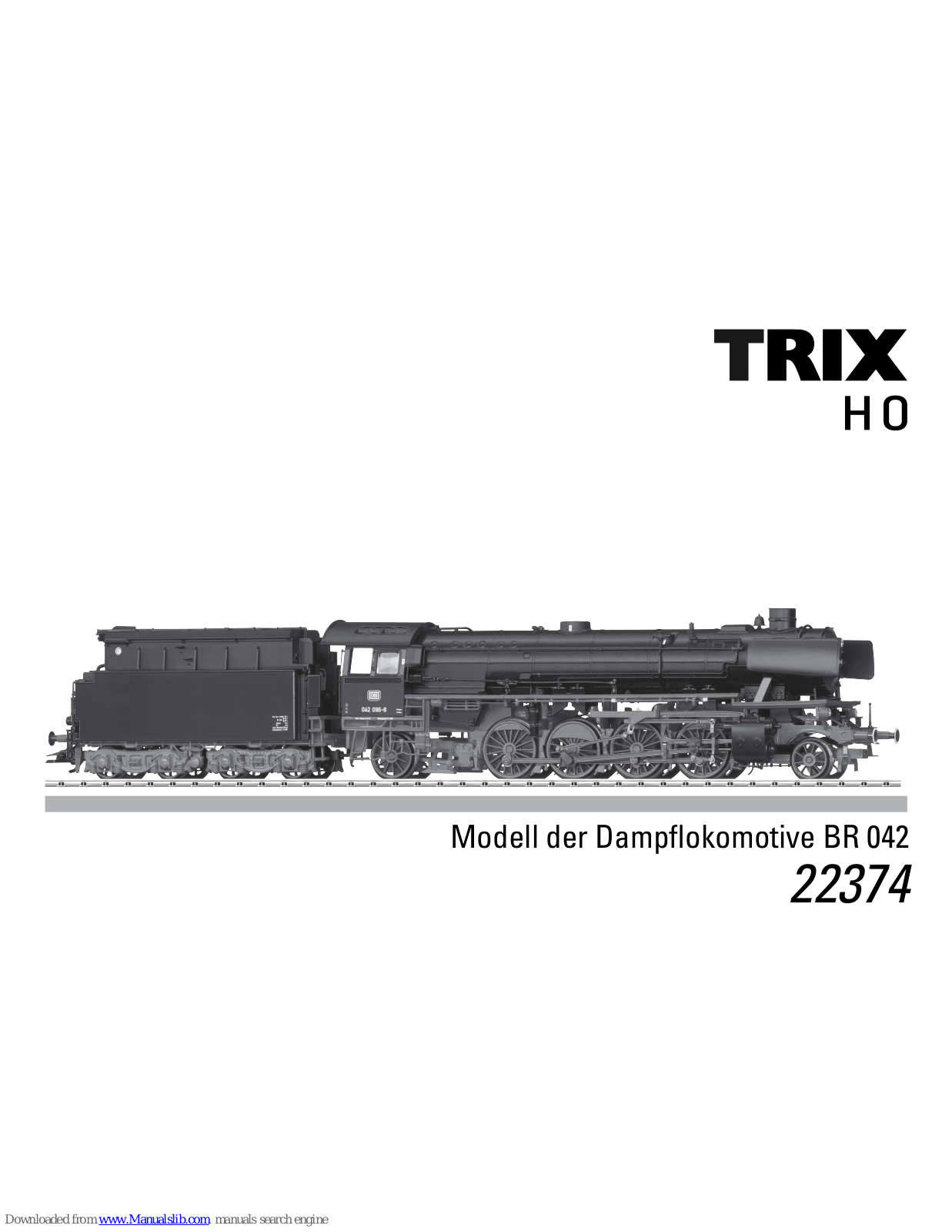 Trix BR 042, 22374 User Manual