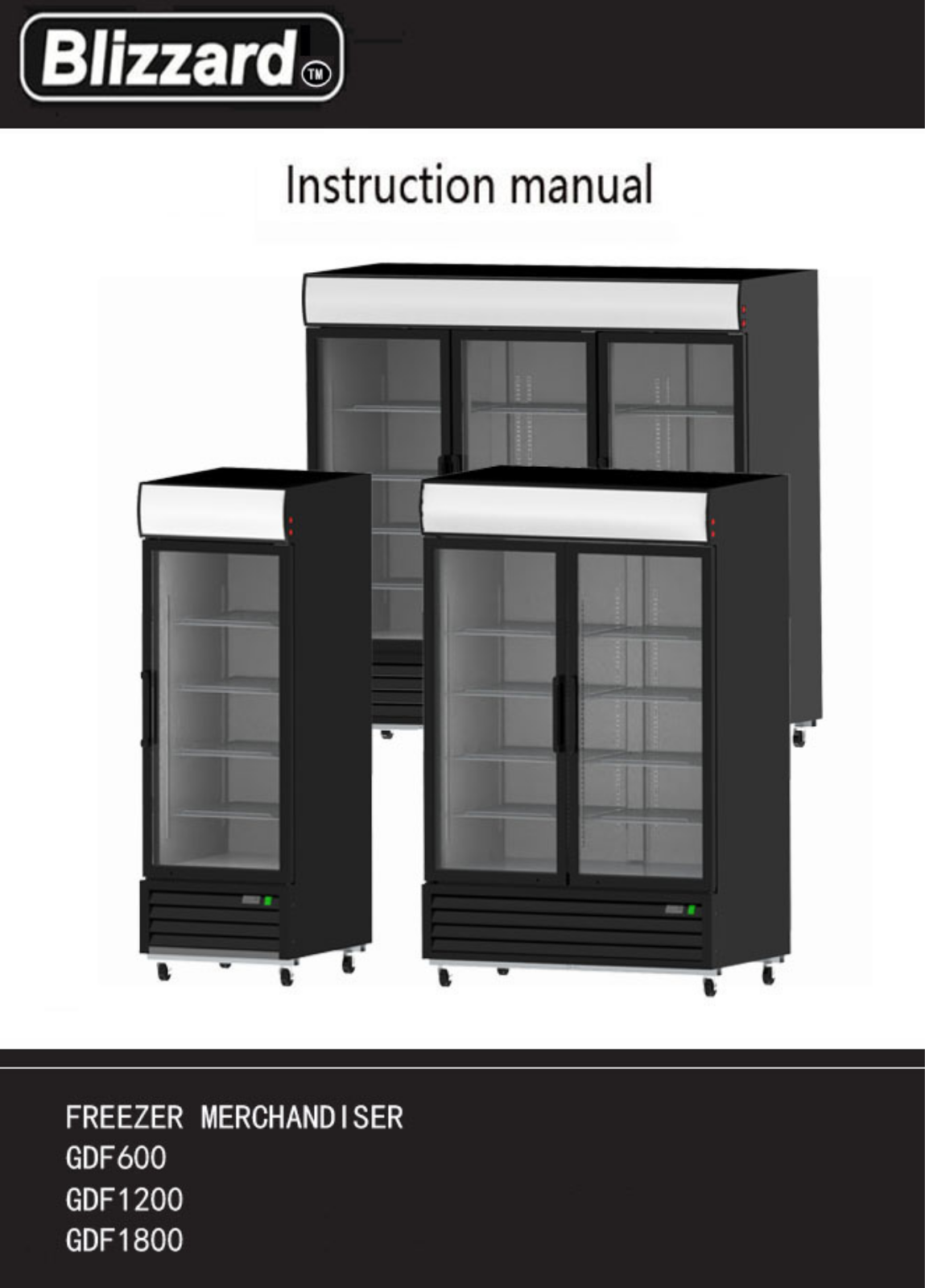 Blizzard GDF600, GDF1200 User Manual - ManualMachine.com