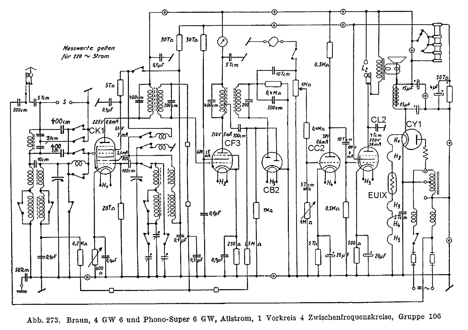 Braun 6GW Schematic - ManualMachine.com