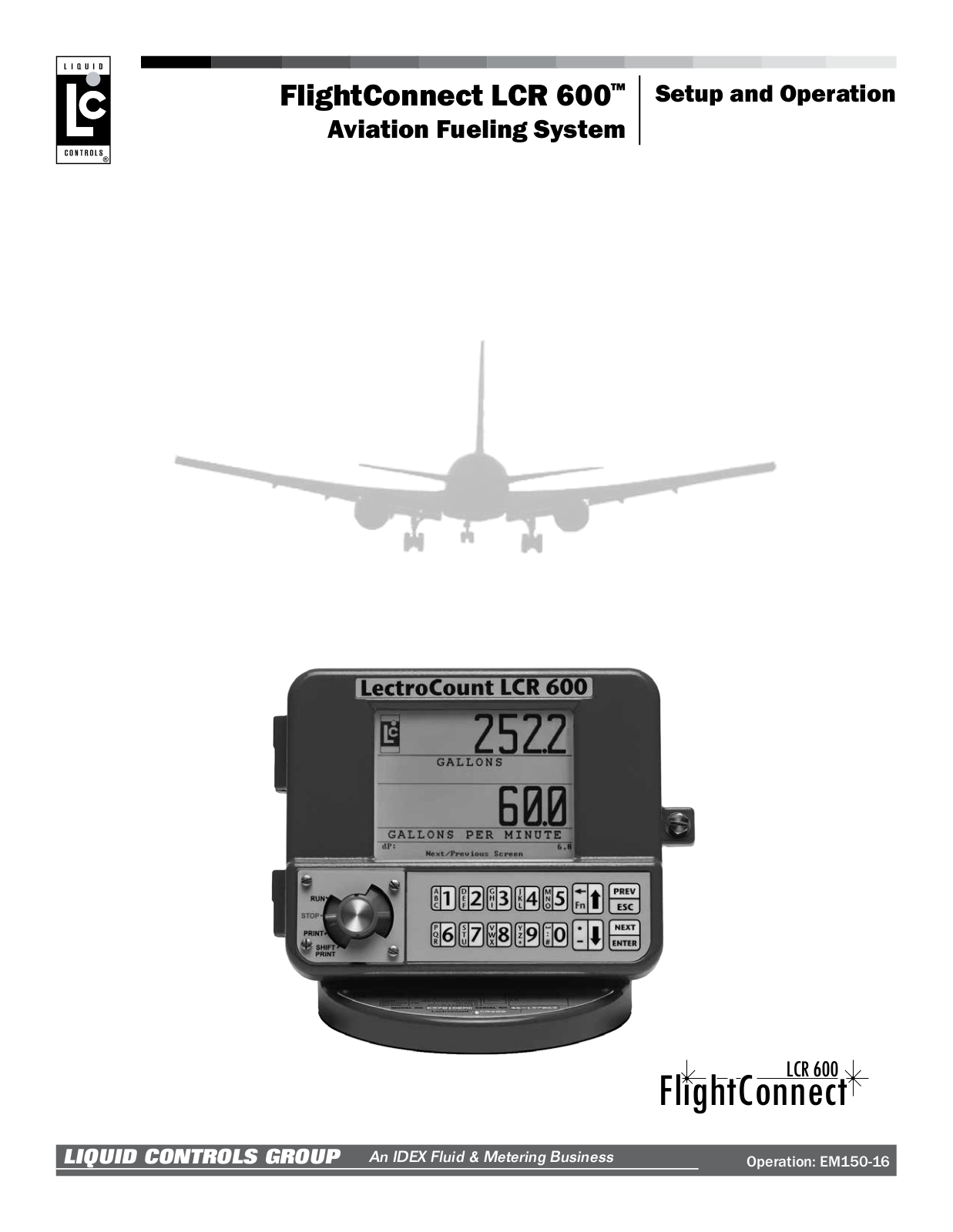 Liquid Controls FlightConnect 600 User Manual