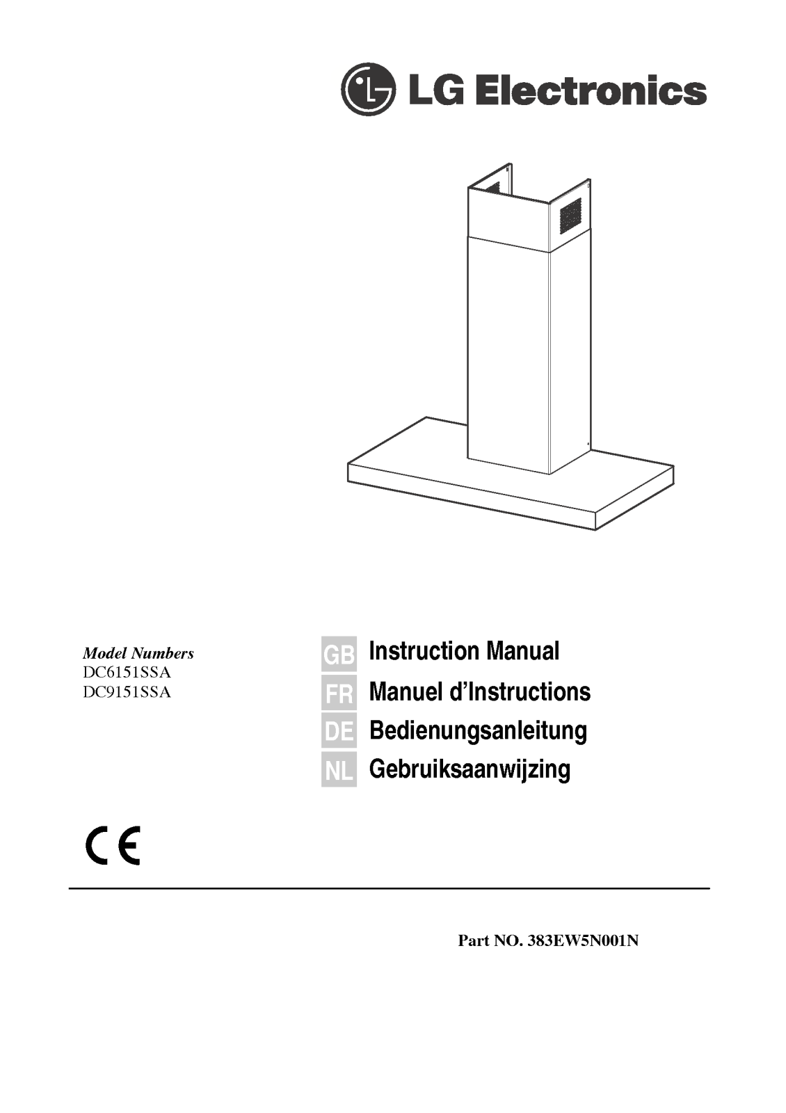 LG DC6151SSA User Manual