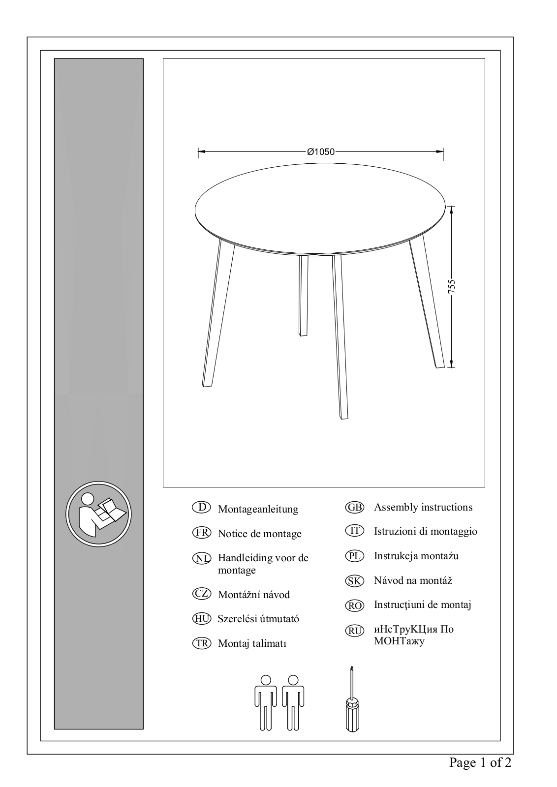 INOSIGN Veneto Assembly instructions - ManualMachine.com