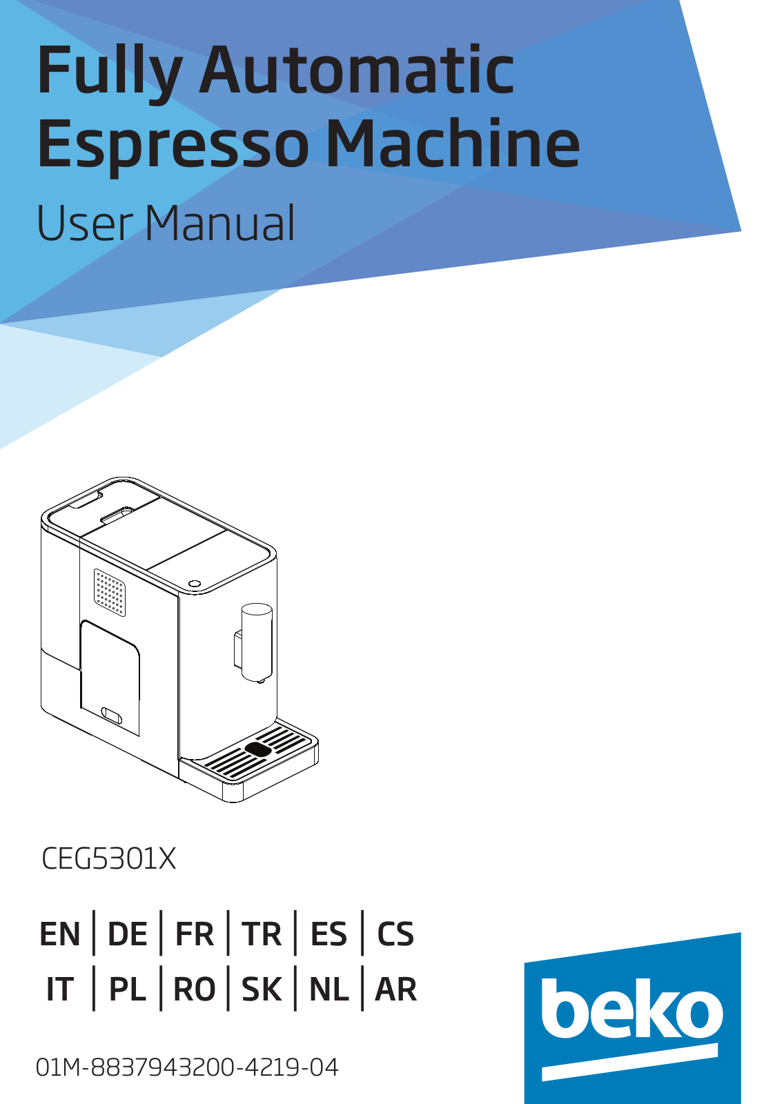 Beko CEG5301X User manual