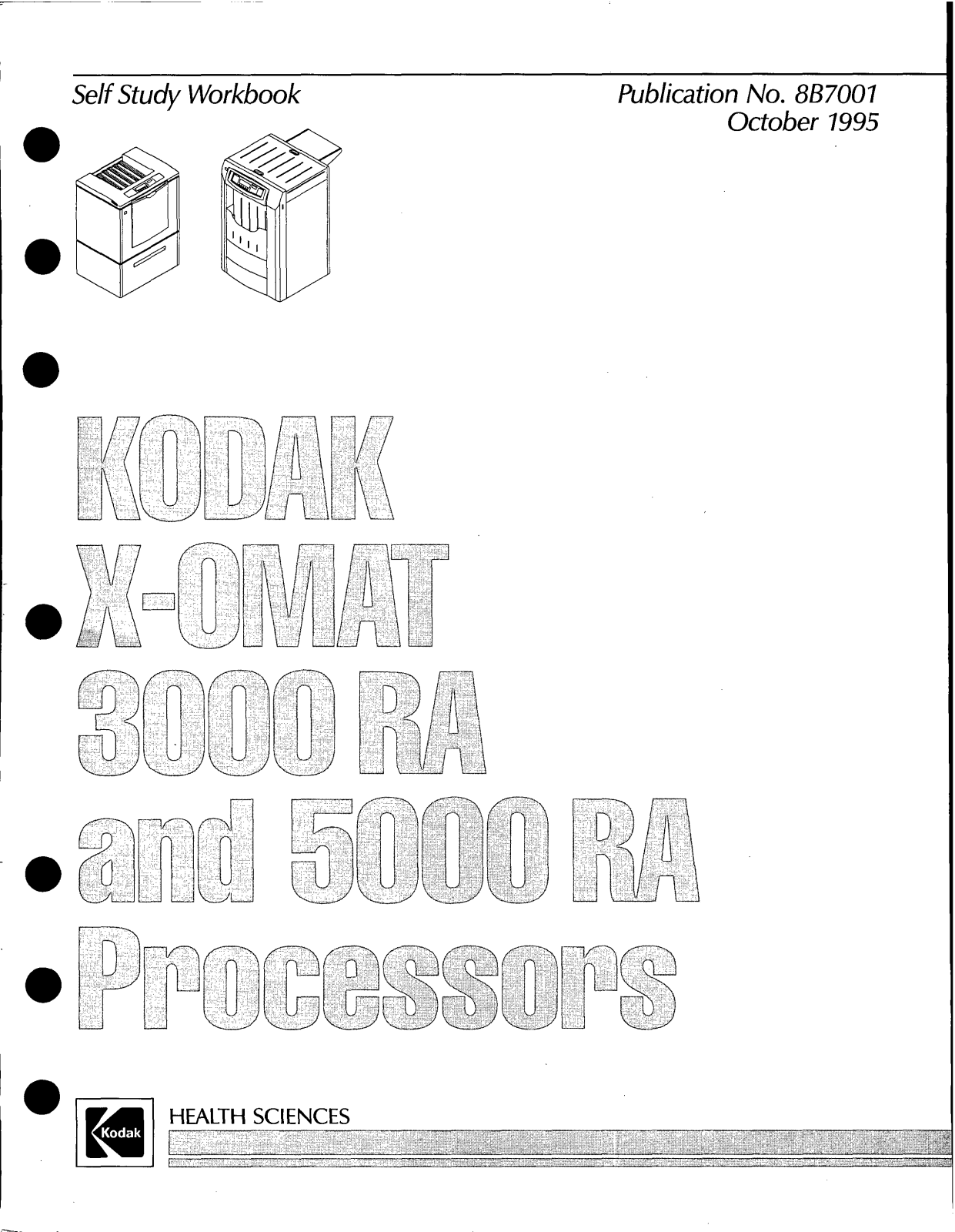 Kodak X-Omat 5000 Service Manual