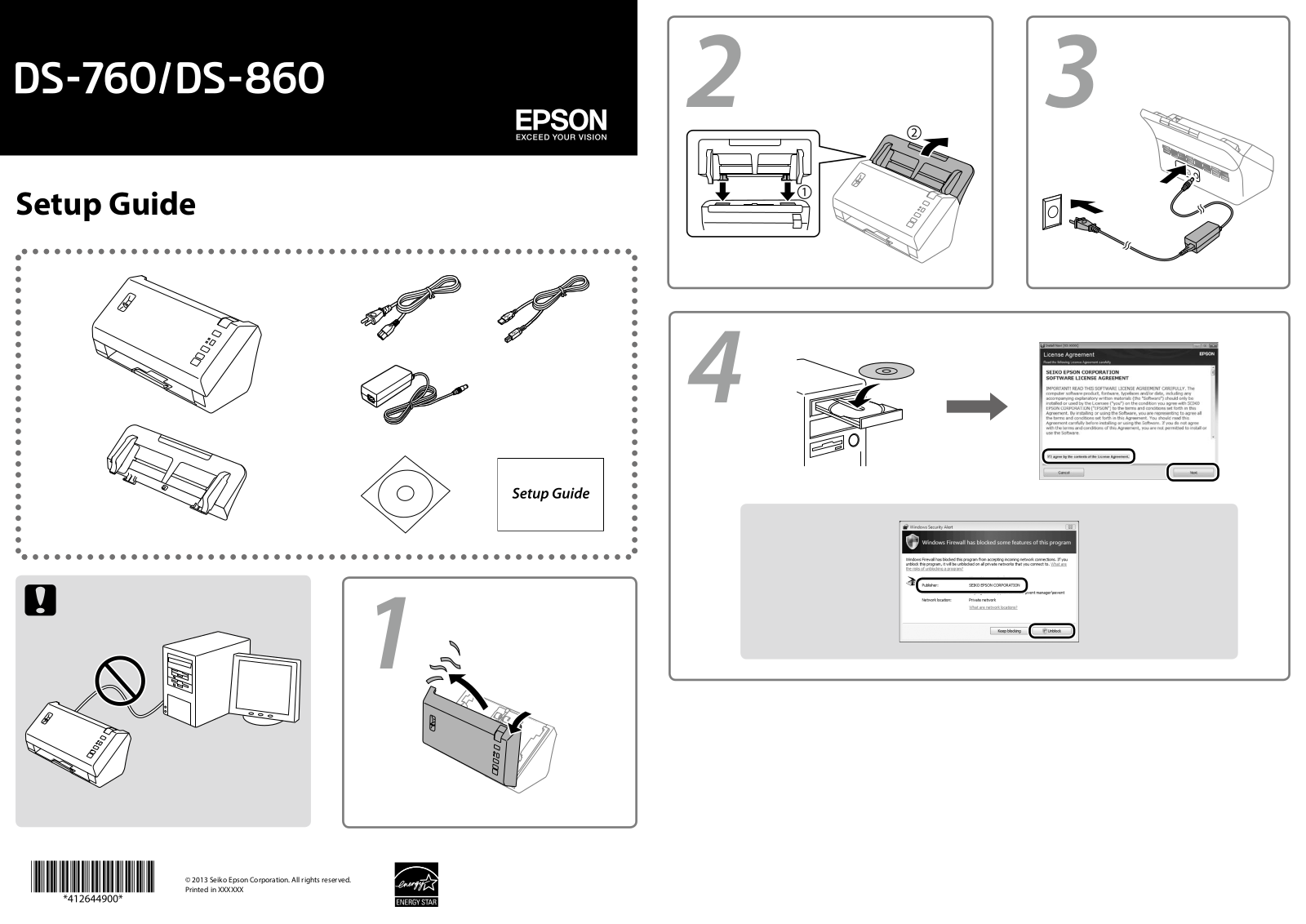 Epson WorkForce DS-860N User manual