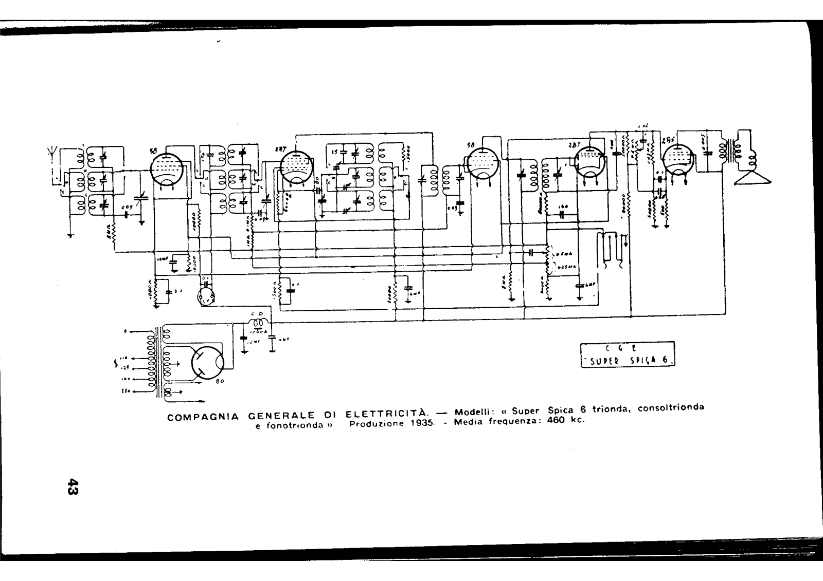 CGE super spica 6 schematic - ManualMachine.com