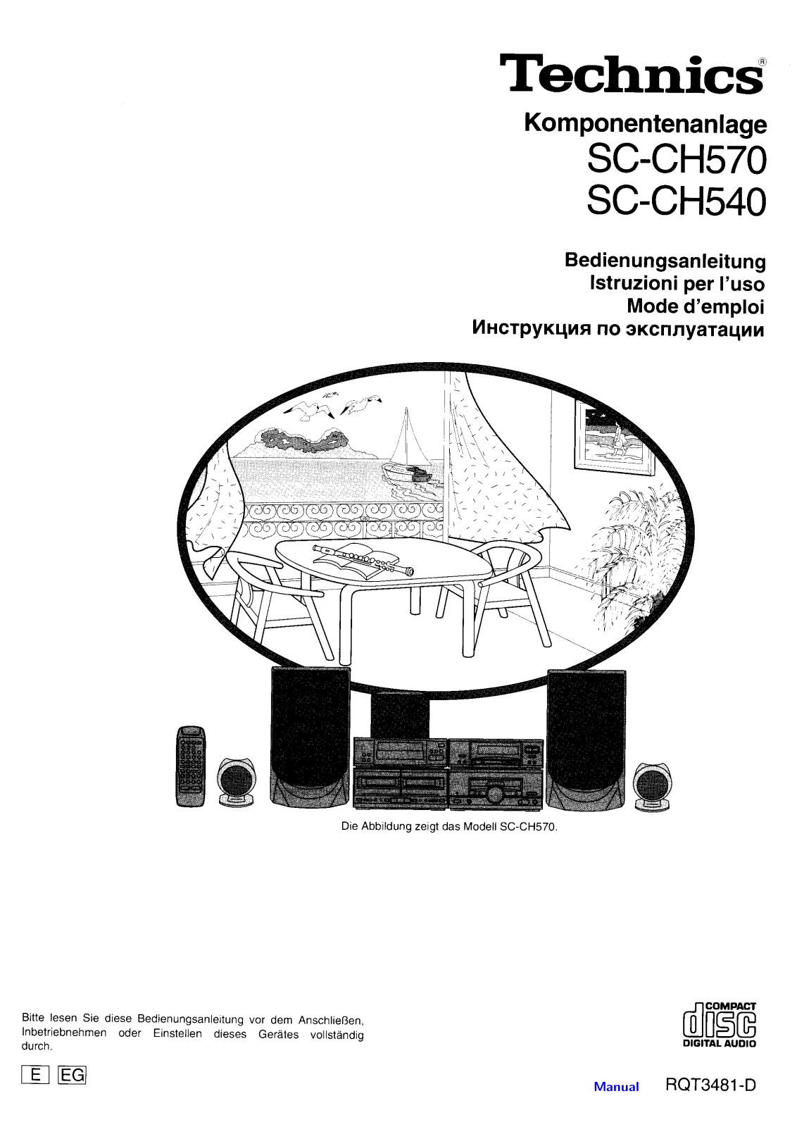 Technics SC-HC540, SC-HC570 Instruction Manual - ManualMachine.com