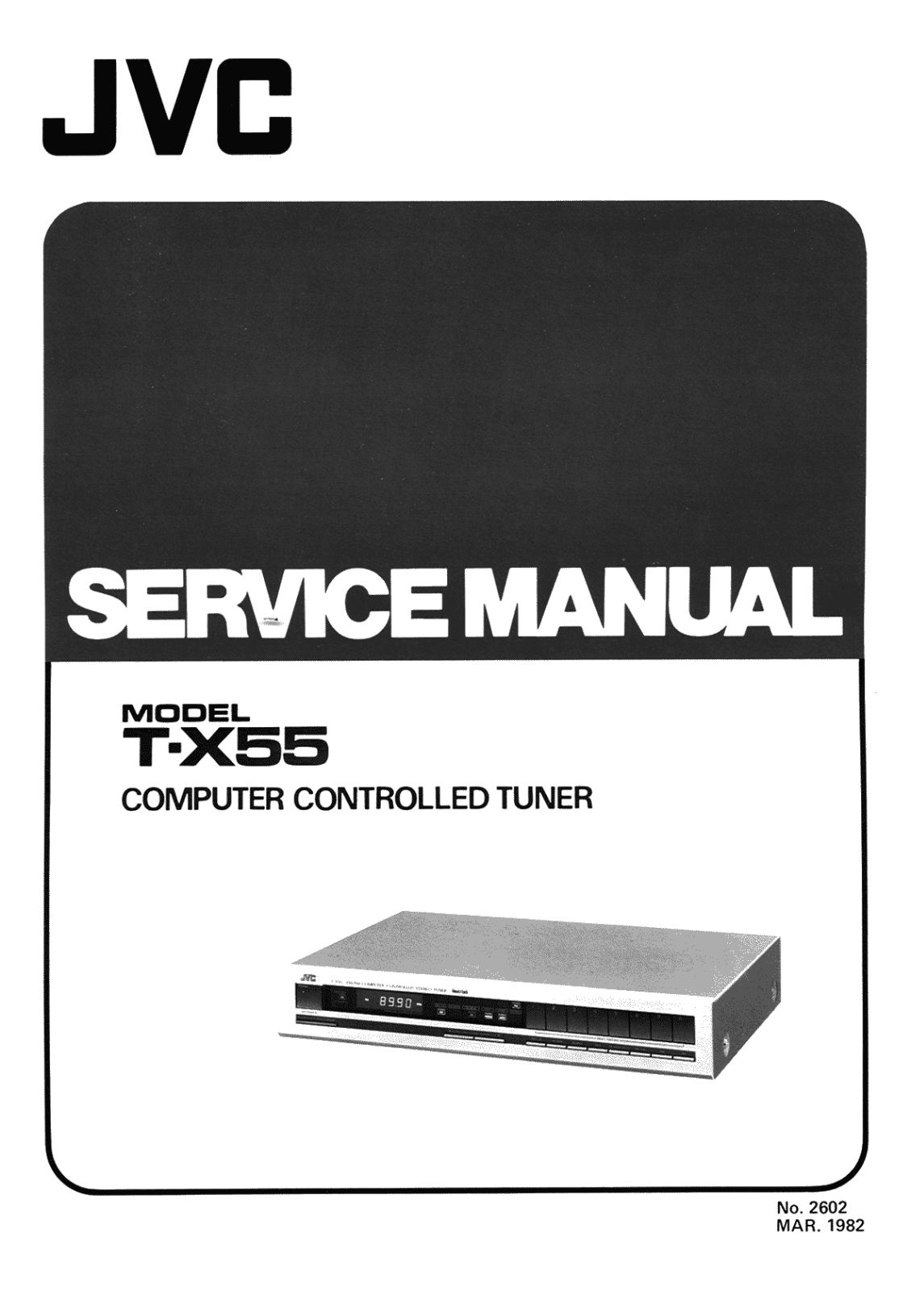 JVC TX-55 Service manual