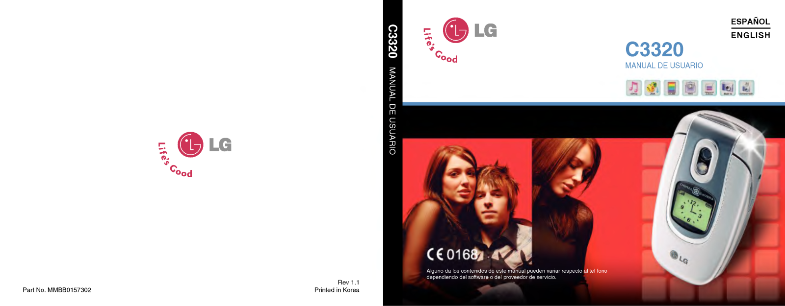 Lg C3320 User Manual