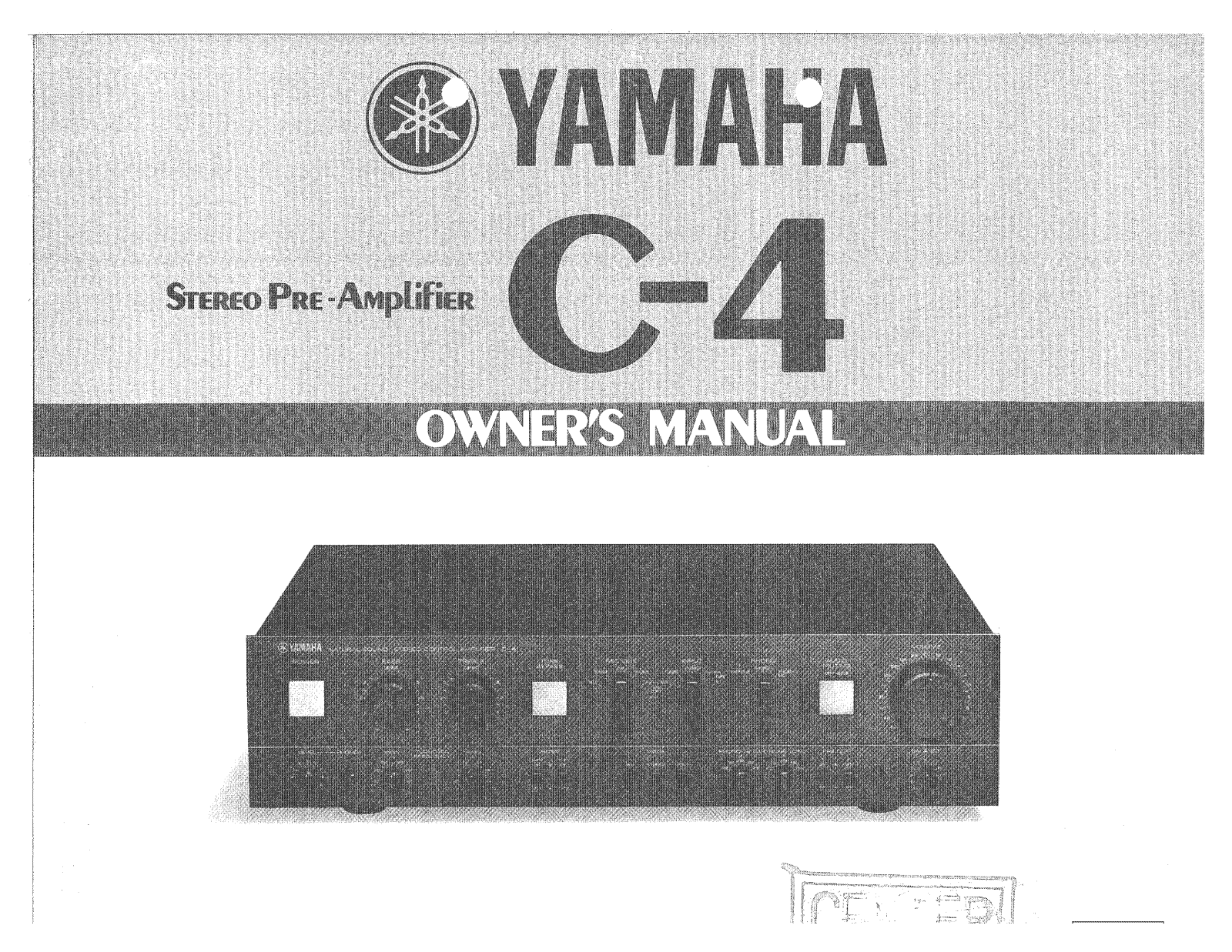 Yamaha C-4 Owner Manual