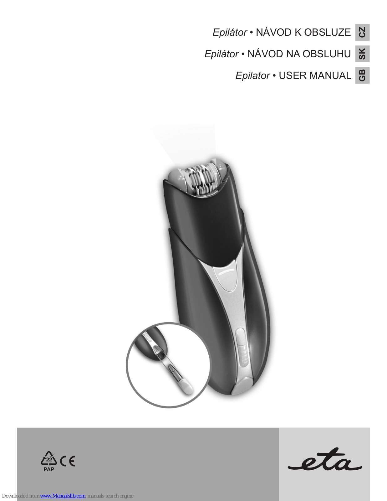 eta 1349 User Manual