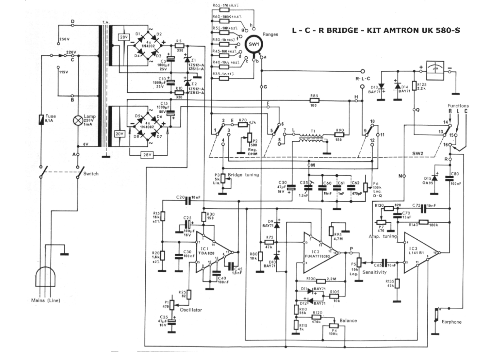 Amtron uk580s schematic