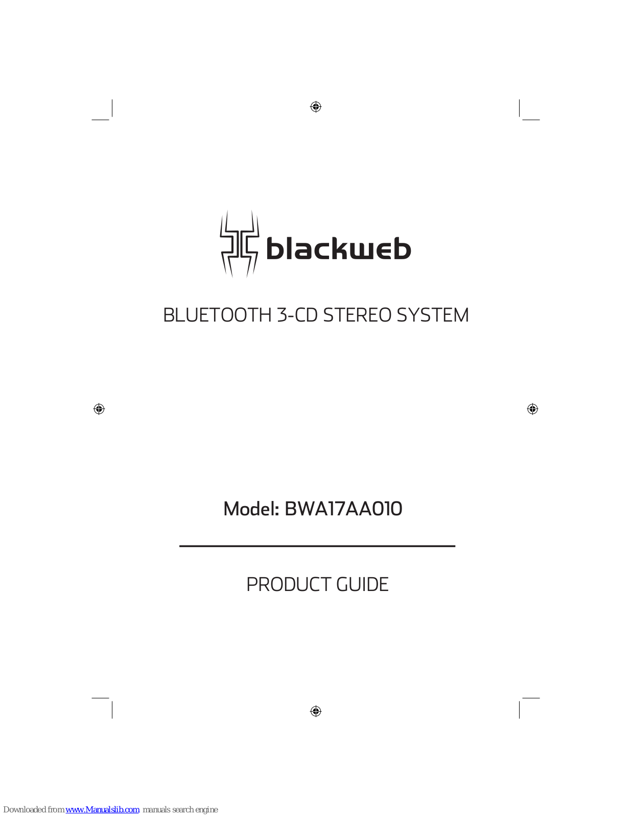 Blackweb BWA17AA010 Product Manual