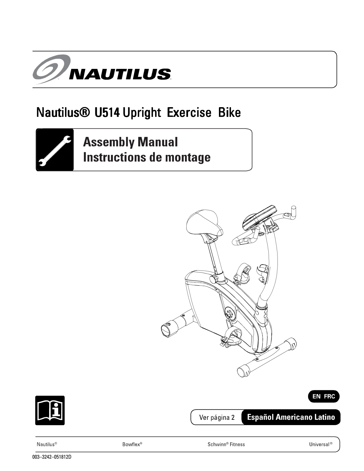 Nautilus U514 User Manual